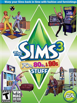 The Sims 3 70s, 80s, & 90s Stuff EA App Key GLOBAL