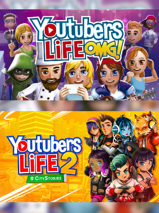 YOUTUBERS LIFE 1 + 2 - COMPLETE THE FRANCHISE (PC) - Steam Key - GLOBAL